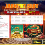  JACKPOT SLOT MAHJONG WAYS 2